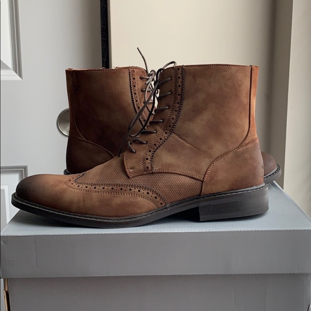 Unlisted by Kenneth Cole Men's Buzzer Oxford Boot
